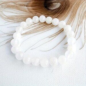White Quartz Bracelet - New